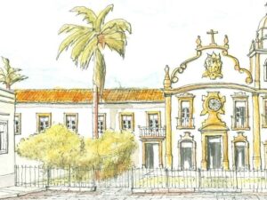 Aquarelas que revelam o patrimônio brasileiro